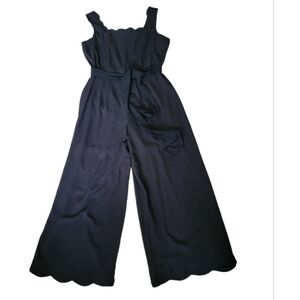 Monteau Woman's Jump Suit Black Size Large NWOT